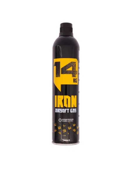GAS IRON 14kg SIN Silicona - 600ml - ARSENIC