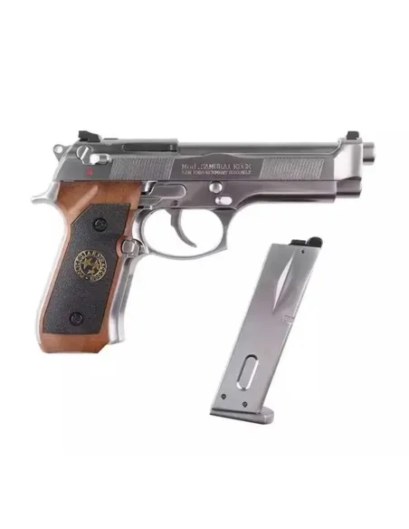 Pistola M92 SPS Fullmetal  Plata - WE
