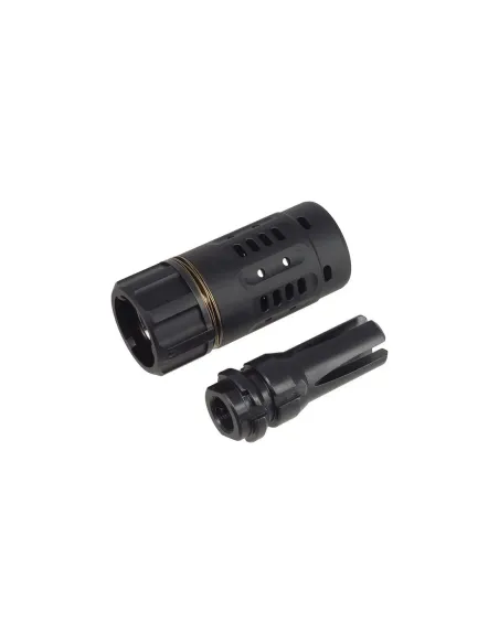 Freno de Boca Pyro 14mm Negra - 5KU
