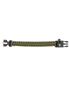 Pulsera Paracord con Pedernal y Brujula - IMMORTAL