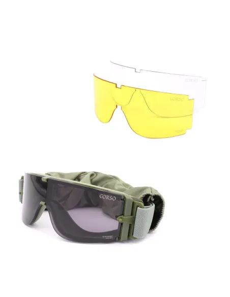 Gafas REVENGE MK800 3 Lentes - CORSO