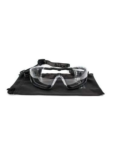 Gafa Cobra Lente Transparente Negra - BOLLE