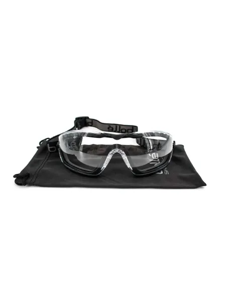 Gafa Cobra Lente Transparente Negra - BOLLE