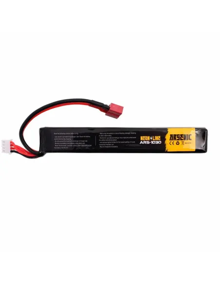Batería Lipo 11.1v 1300mAh 25c/50c T-Dean - ARSENIC