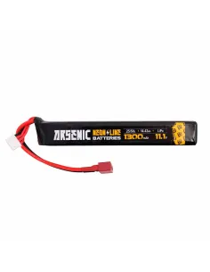 Batería Lipo 11.1v 1300mAh 25c/50c T-Dean - ARSENIC