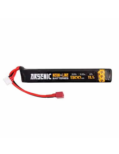 Batería Lipo 11.1v 1300mAh 25c/50c T-Dean - ARSENIC