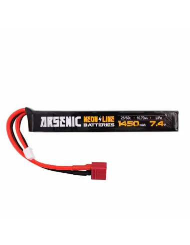Batería Lipo 7.4v 1450mAh 25/50c 1 Stick - ARSENIC