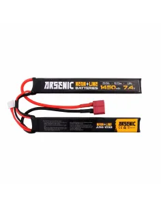 Batería Lipo 7.4v 1450mAh 25/50c T-Dean - ARSENIC