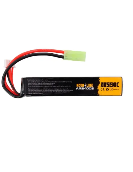 Bateria Lipo 11.1v -1100 mAh - 25/50C - ARSENIC