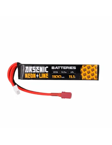 Batería Lipo 11.1v 1100mAh 25/50c - ARSENIC
