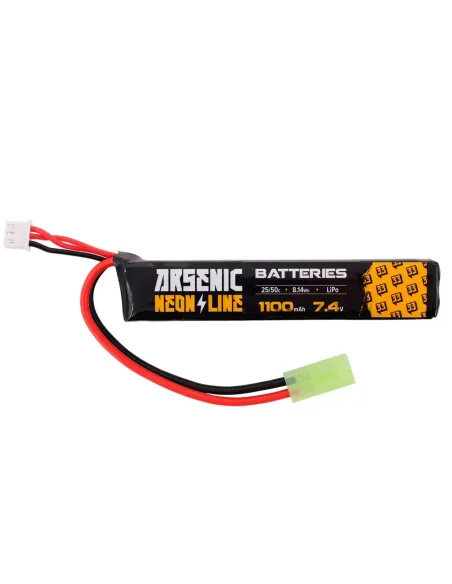 Batería Lipo 7.4v - 1100 mah 25/50C Ta - ARSENIC