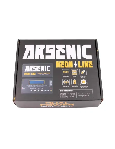 Cargador de Bateria B6AC Balanceador  80W Negro - ARSENIC