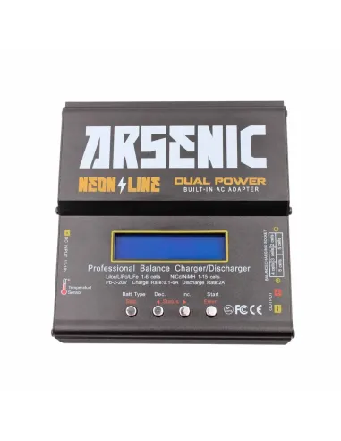 Cargador de Bateria B6AC Balanceador  80W Negro - ARSENIC