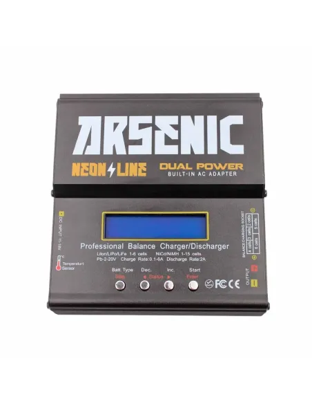 Cargador de Bateria B6AC Balanceador  80W Negro - ARSENIC