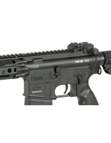 Fusil AEG Daniel Defense MK18 RIII 10.3" Negra - EMG