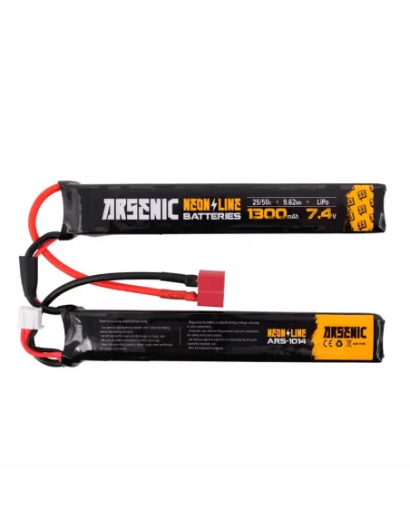 Batería Lipo 7.4v 1300mAh 25/50c - VLC