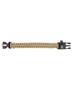 Pulsera Paracord con Pedernal y Brujula - IMMORTAL