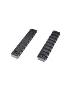 Rail estandar 20mm 9 Ranuras Metal - JS TACTICAL