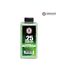 Bolas Bio Trazadoras 0.25 Verdes 2700BB - G&G
