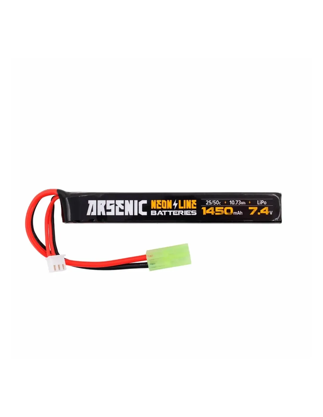 Batería Lipo 7.4v 1450mAh 25/50c 1 Stick - ARSENIC