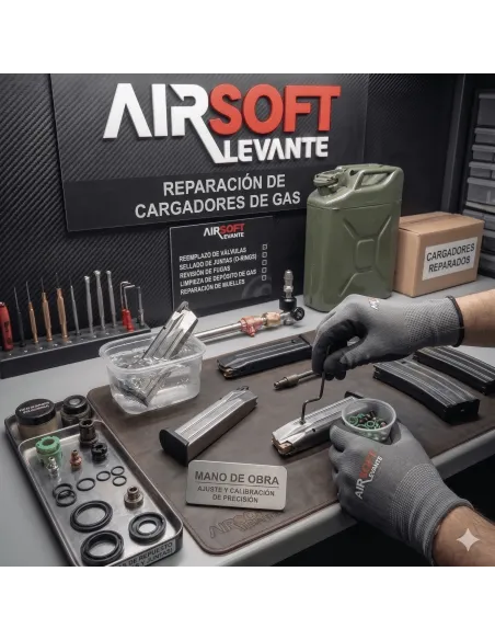 Servicio Reparación Cargadores Gas - Taller