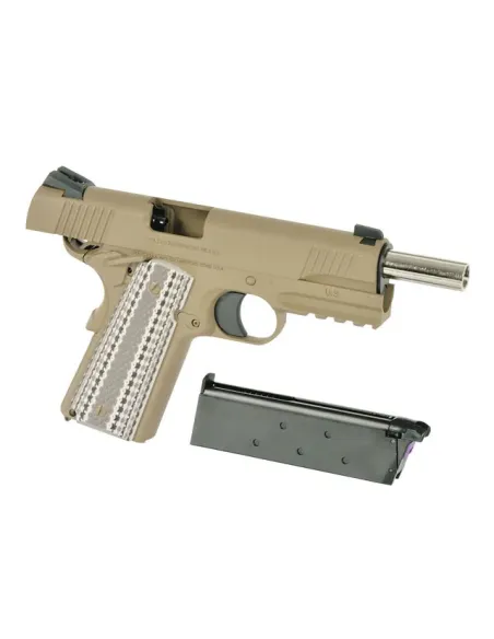 Pistola GBB Colt M45A1 Combat Unit - TAN  - EMG