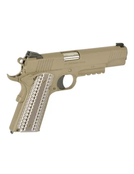 Pistola GBB Colt M45A1 Combat Unit - TAN  - EMG