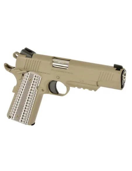 Pistola GBB Colt M45A1 Combat Unit - TAN  - EMG
