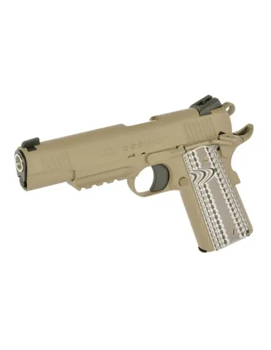 Pistola GBB Colt M45A1 Combat Unit - TAN  - EMG