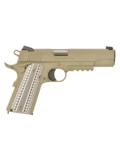 Pistola GBB Colt M45A1 Combat Unit - TAN  - EMG
