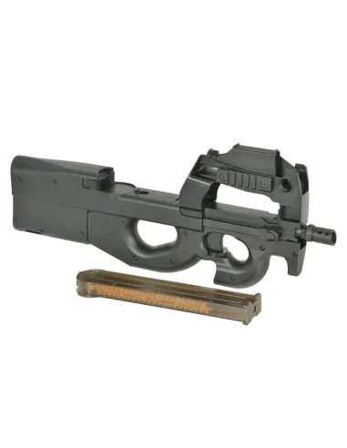 Fusil FN P90 AEG con Mira de Punto Rojo - Cybergun
