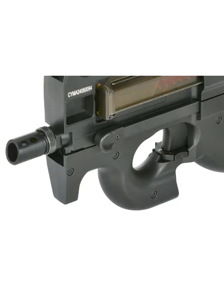 Fusil FN P90 AEG con Mira de Punto Rojo - Cybergun