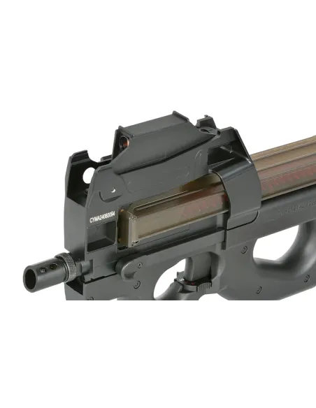 Fusil FN P90 AEG con Mira de Punto Rojo - Cybergun