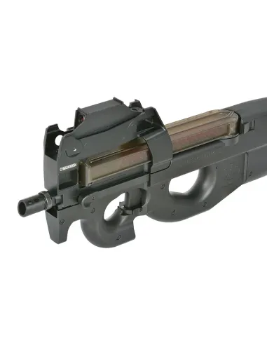 Fusil FN P90 AEG con Mira de Punto Rojo - Cybergun