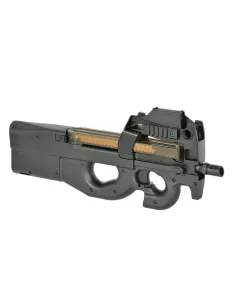 Fusil FN P90 AEG con Mira de Punto Rojo - Cybergun 2