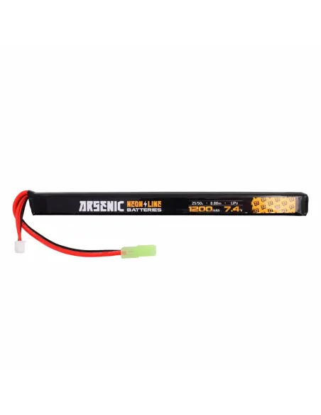 Batería Lipo 7.4v - 1200 mah 25/50C Ta - ARSENIC