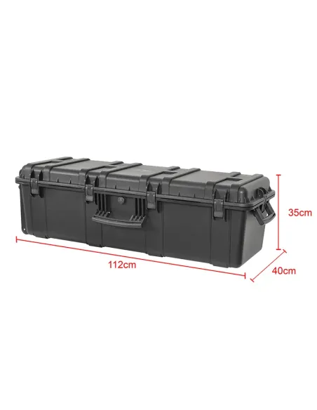 Maleta de transporte para Rifles / Equipo Negra - 8FIELDS