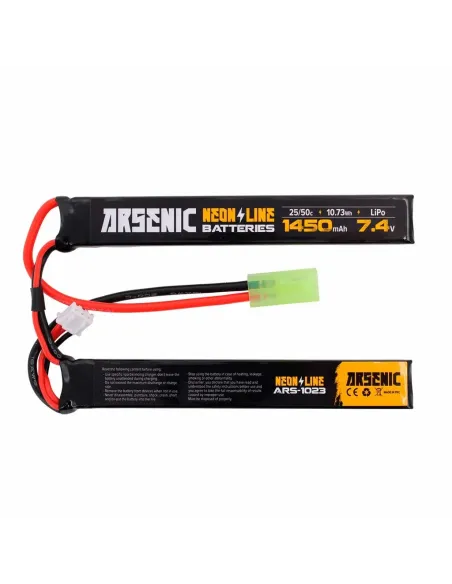 Batería Lipo 7.4v 1450mAh 25/50c - ARSENIC