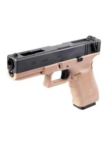 Pistola GBB G18 V4  Full Metal Bitono - WE