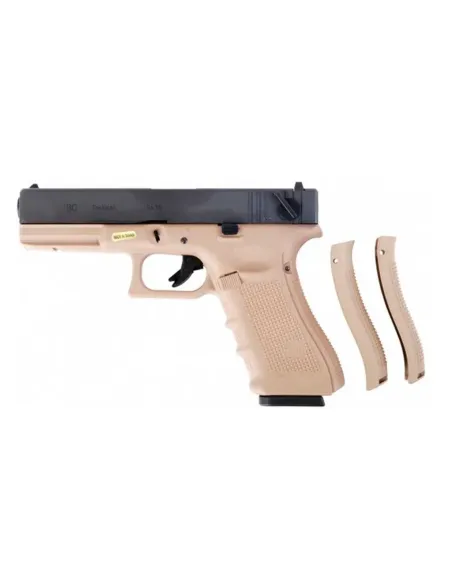 Pistola GBB G18 V4  Full Metal Bitono - WE
