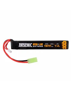 Bateria Lipo 7.4v -1300 mAh - 25/50C - STICK - ARSENIC