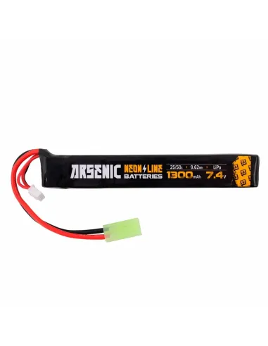 Bateria Lipo 7.4v -1300 mAh - 25/50C - STICK - ARSENIC