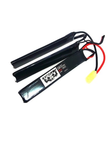 Batería Lipo 11.1 - 1300 mah 25C - 3 Elementos - Raccoon