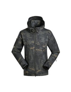 Chaqueta Shark Skin - Multicam Black