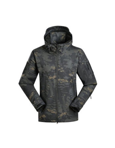 Chaqueta Shark Skin - Multicam Black