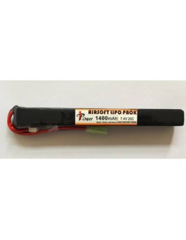 Batería Lipo 7.4 - 1400mah 20C Lapiz / Stick - IPower