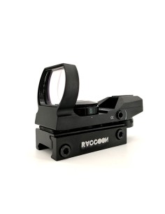 Red Dot Raccoon Akedo - Negro