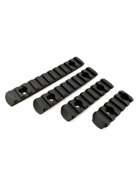 Rail metalico Raccoon Set V1 - Negro