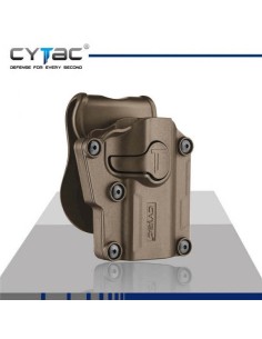 FUNDA CYTAC PISTOLA UNIVERSAL - TAN