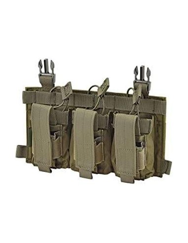 Portacargador triple 5.56 / 9mm - DEFCON5